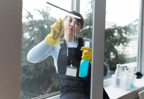 Nettoyage de vitres intérieures et extérieures à Vert